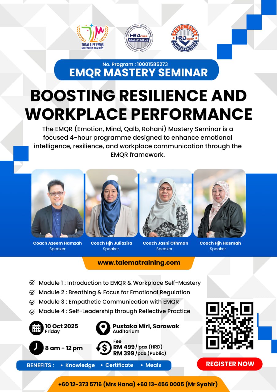 EMQR MASTERY SEMINAR (HRDC CLAIMABLE)